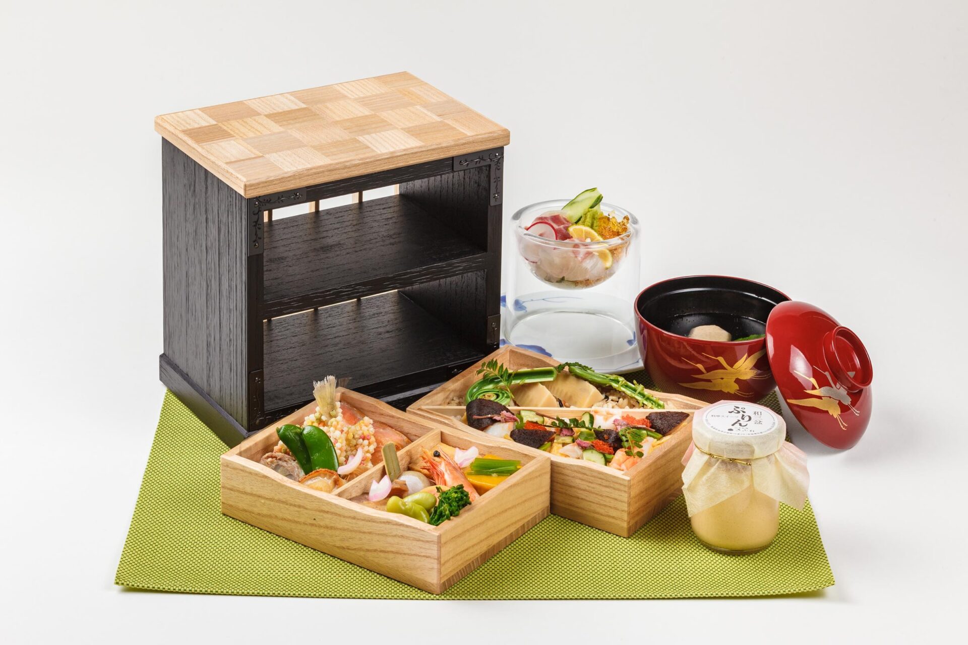 加茂オリジナル推奨品に桐たんす御膳が認定されました 日本料理 きふね